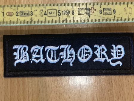 Bathory Patch Sticker Aufnäher Metal Rock Band
