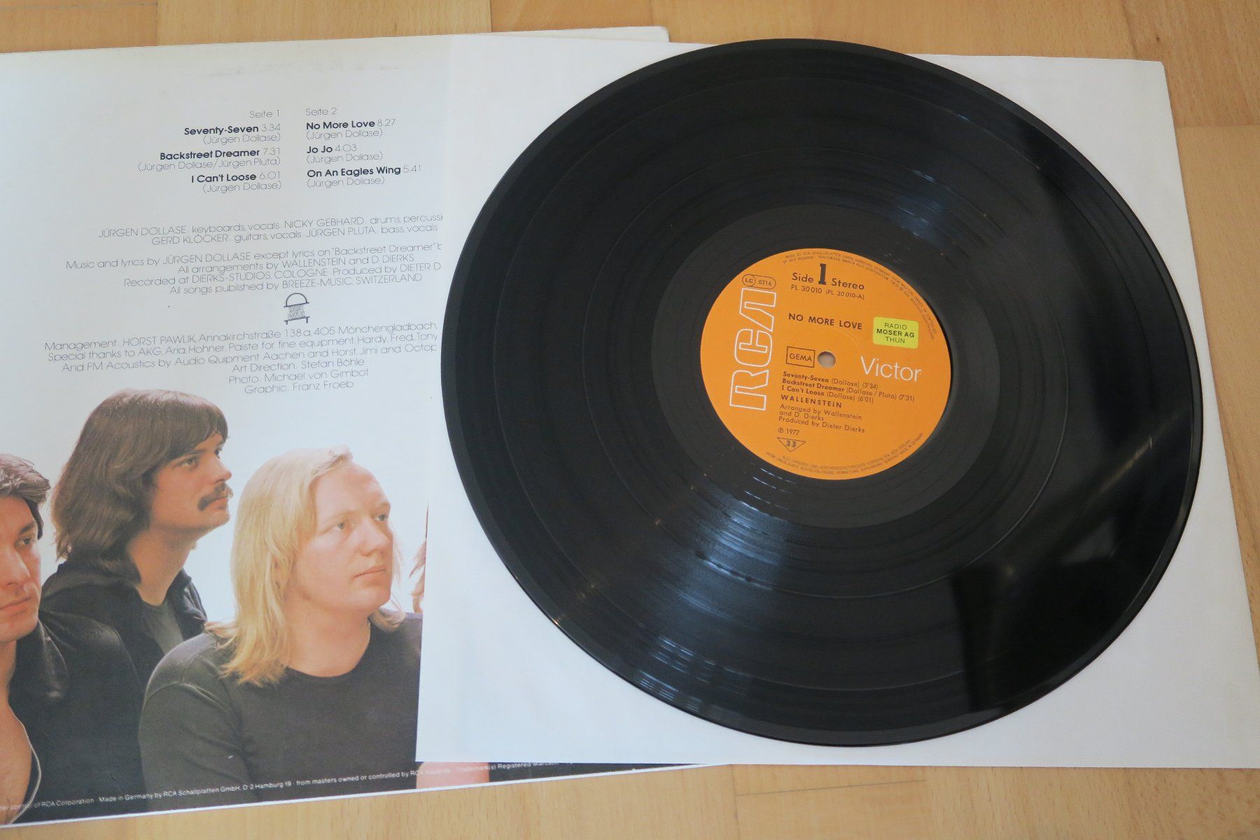 Dischi in vinile: Wallenstein – No More Love – Usato da Thun venduto da Karibu70 2