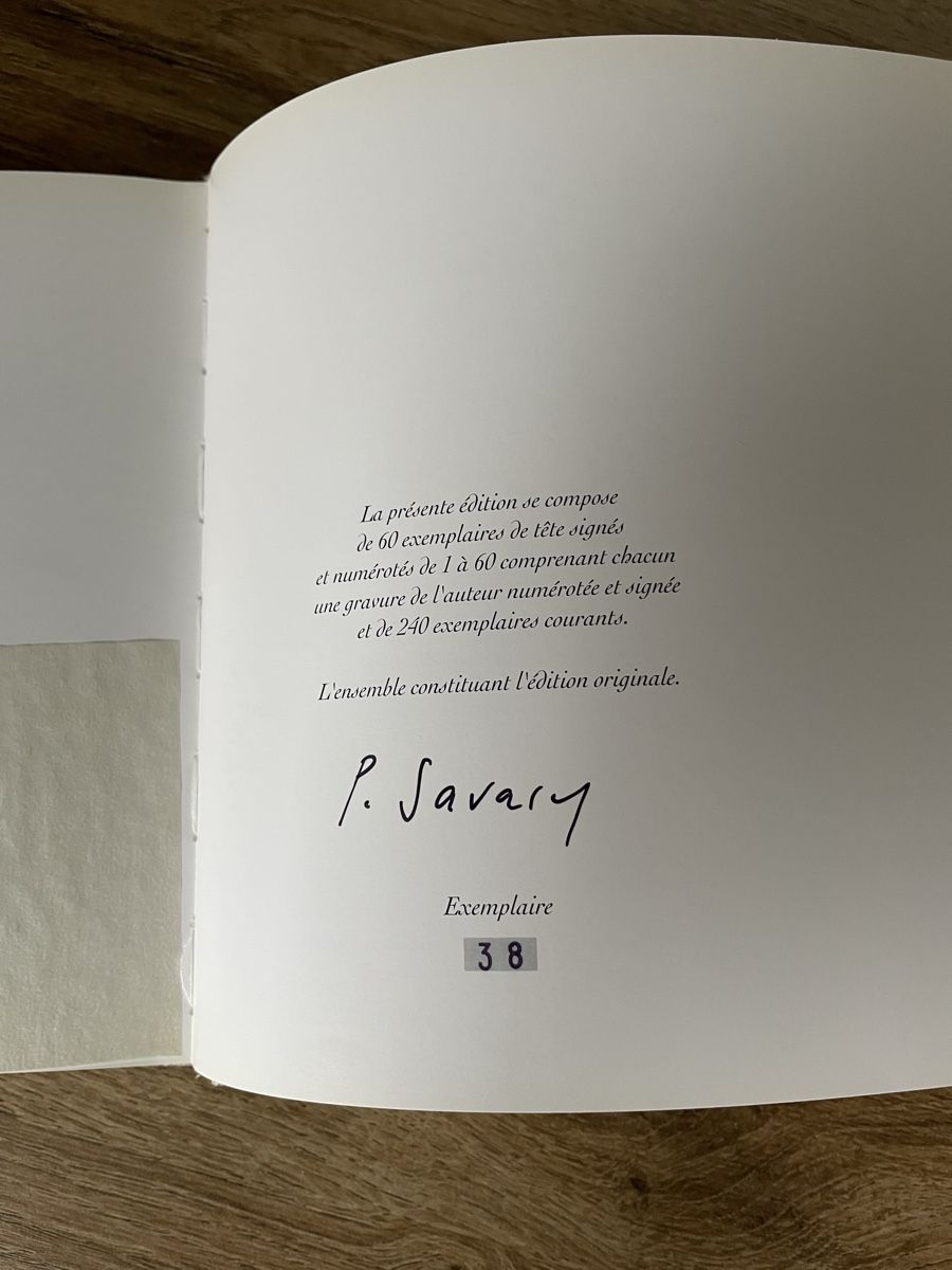Libri: Carnets de route Savary 1983-1988, édition originale limitée – Usato da Lonay venduto da ju-71 3