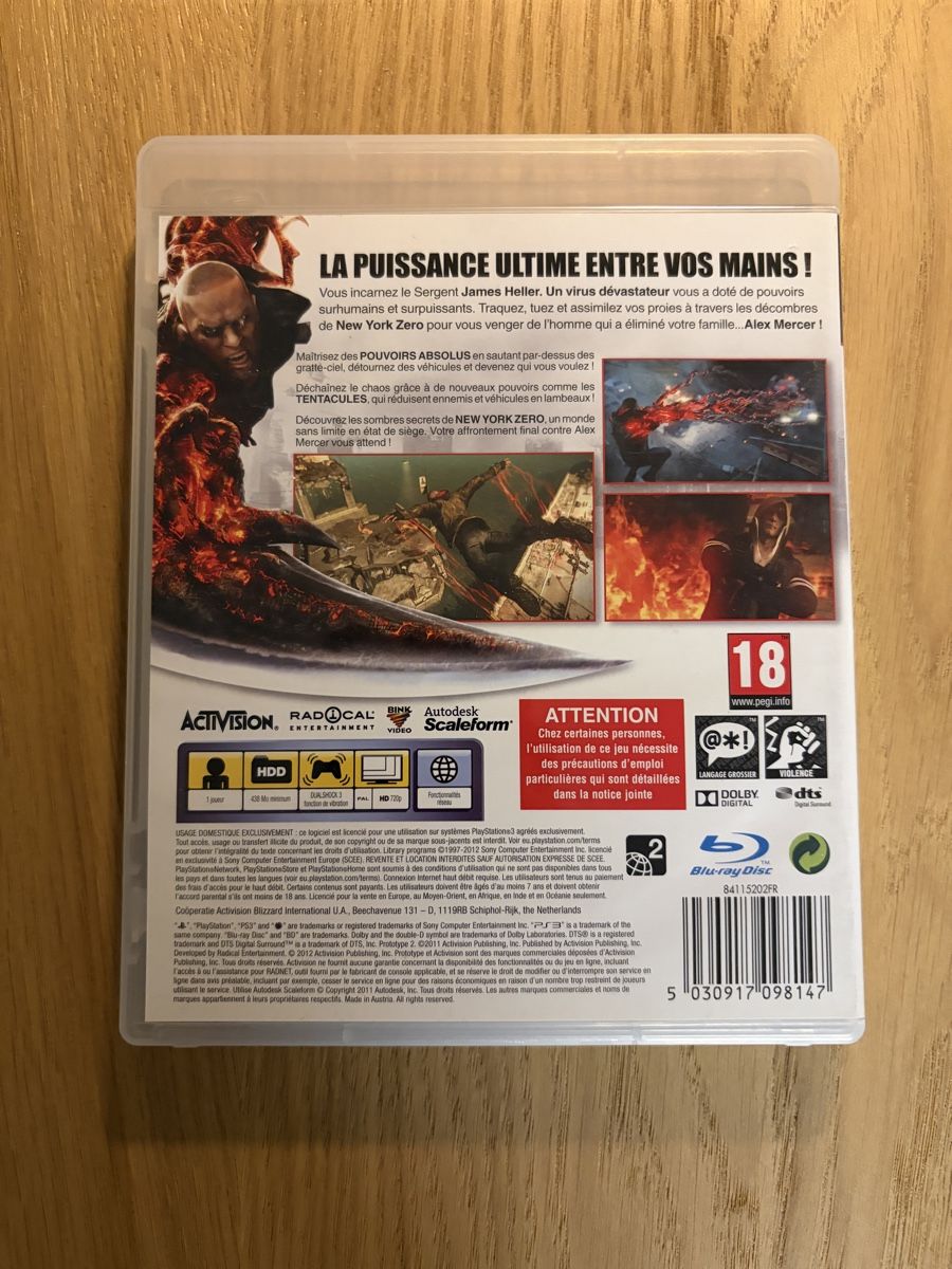 Sony Giochi: Prototype 2 - PlayStation 3 – Usato da Pully venduto da FunkyGames 1