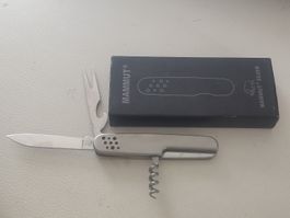 Mammut Sackmesser Silver Rostfrei mit Originalverpackung –CH
