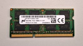RAM 8 GB DDR3 SODIMM