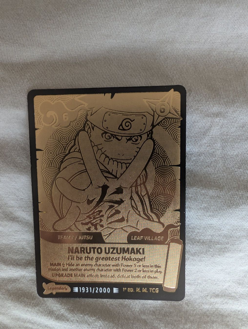 Cartes: Gold Serial Naruto Nr. 1931/2000 Legendary – Neuf (Voir description) à Olten par bl4_w827 3