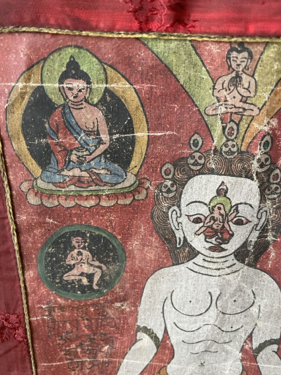 Foto & Immagini: Thangka Tibet, Leinwandmalerei – Usato da Zürich venduto da Galfran 2