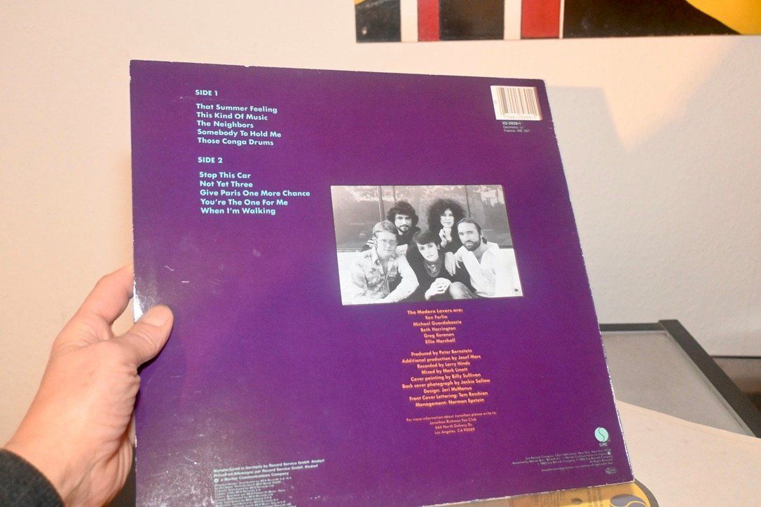 Schallplatten: Jonathan Richman & The Modern Lovers –Jonathan Sings VG+/VG+ – Gebraucht aus Pfaffhausen von  1