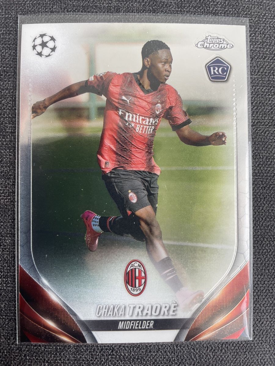 Topps Carte collezionabili: Topps Chrome Chaka Traore Ac Milan 1899 – Nuovo (secondo la descrizione) da Burgdorf venduto da Sports_Cards_3400