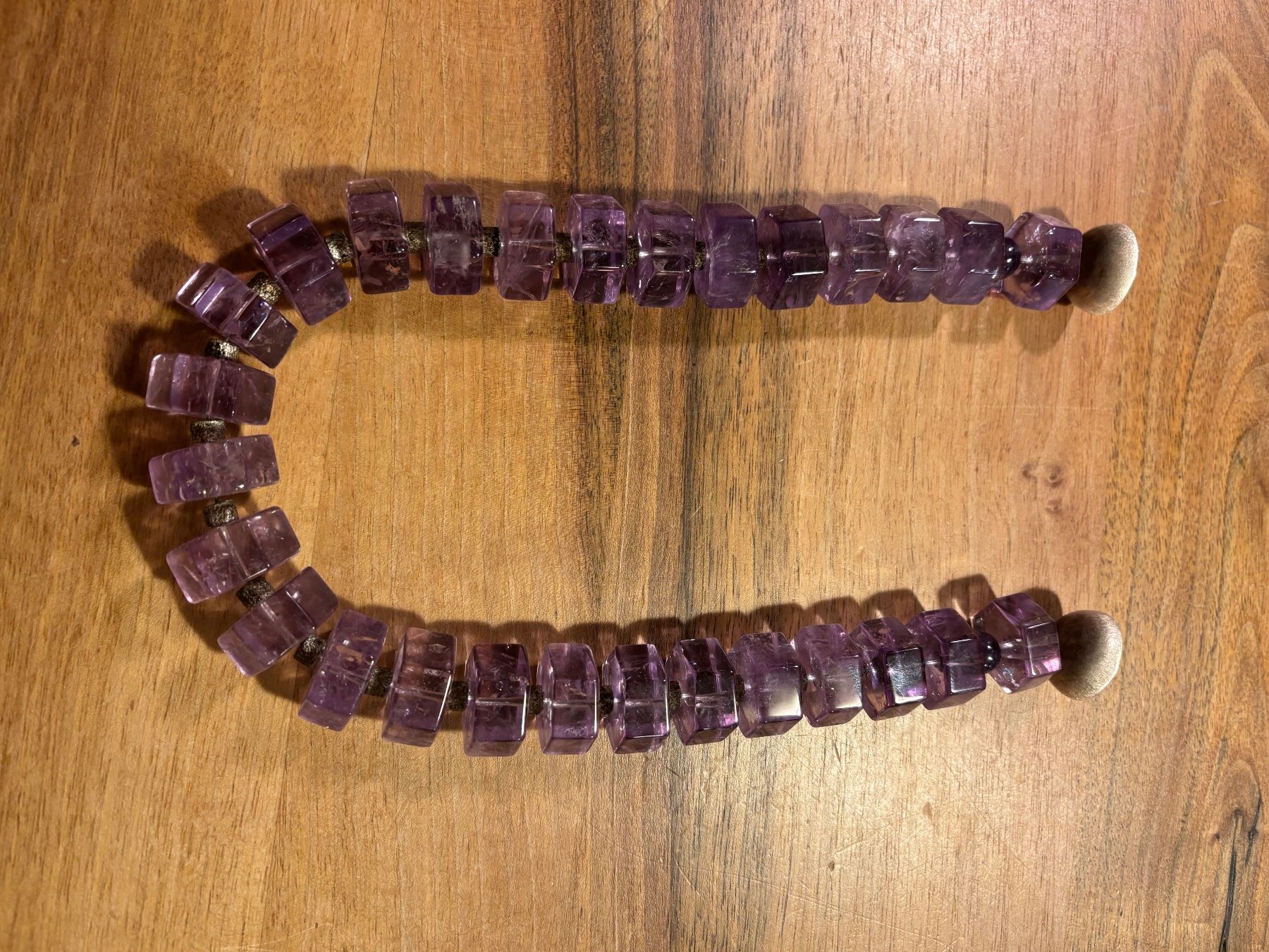 Bracciali & Braccialetti: Collier "Amethyst" mit Magnetverschluss Silber – Usato da Würenlos venduto da Rekalo 3