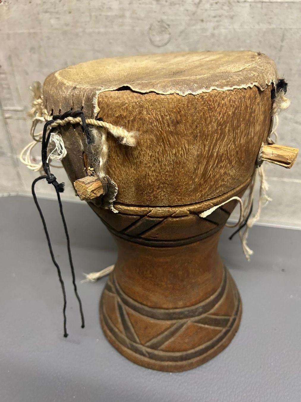 Musikinstrumente: Piccolo bongo / tamburo di ceramica – Gebraucht aus Melano von H-Sara 2