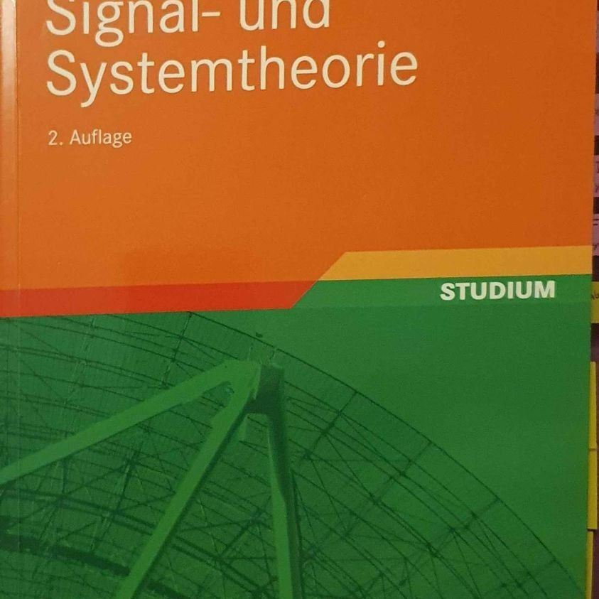 Libri: Signal- und Systemtheorie – Usato da Bitsch venduto da cka_6hff