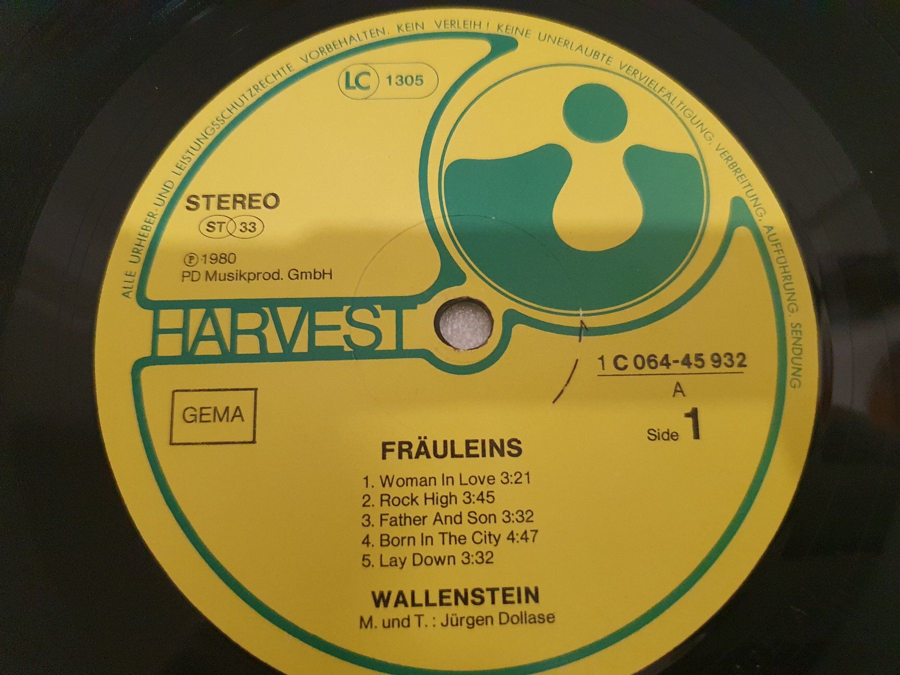 Dischi in vinile: Wallenstein – Fräuleins – Usato da Uster venduto da Vinyl-Leidenschaft 3