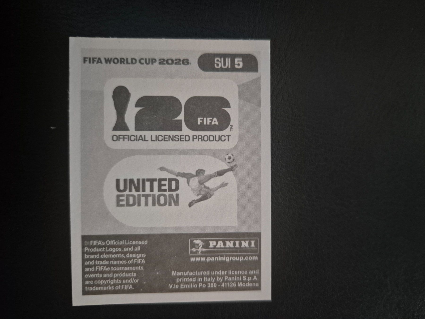 Panini Sammelbilder & Trading cards: Panini WM 26 SUI 5 – Neu (gemäss Beschreibung) aus Rorschacherberg von AJ3108 1