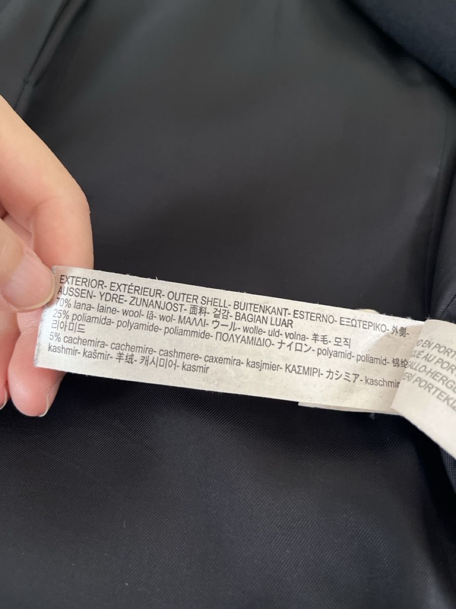 Massimo Dutti Mäntel: Massimo Dutti Wool Coat Black Size 40  – Gebraucht aus Esslingen von NebulaPine 4