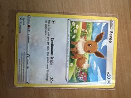 Pokemon Eevee Karte 205/264 guter Zustand