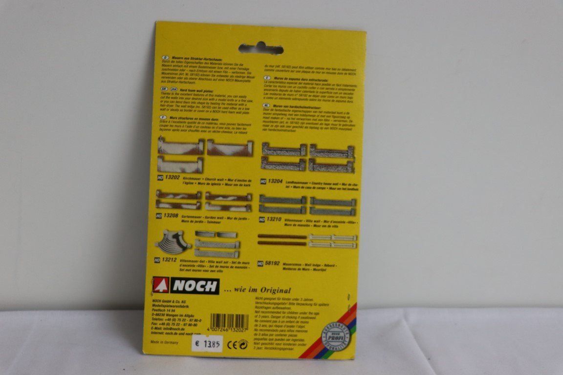 Modelleisenbahnen: NOCH-Kirchmauern (5683-5684) – Neu und originalverpackt aus Bäriswil BE von WWYN-Liquidationen 3