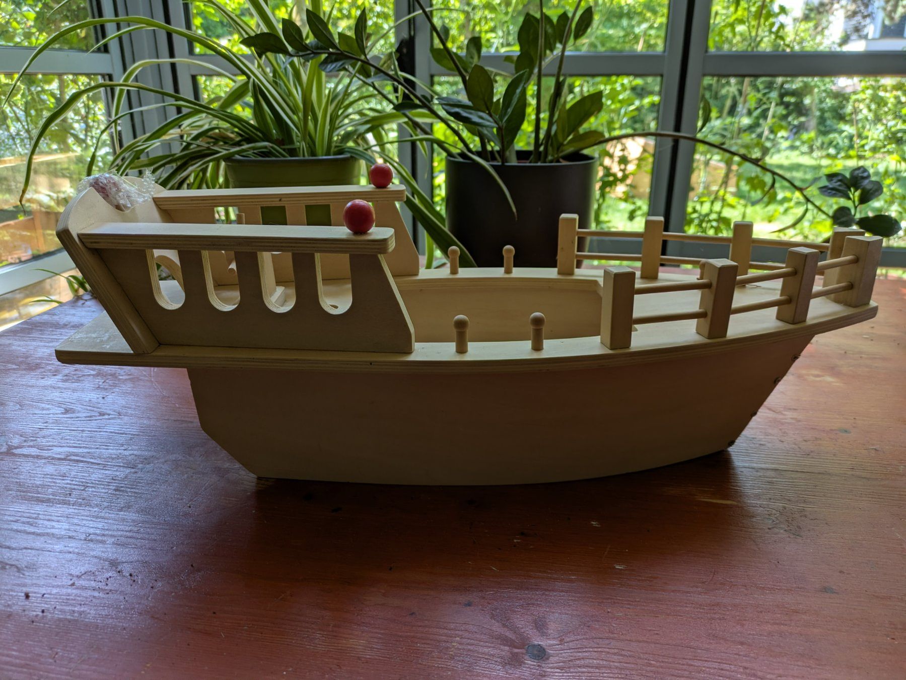 Giocattoli: Holz-Piratenschiff – Nuovo (secondo la descrizione) da Meilen venduto da Pubertier68 4