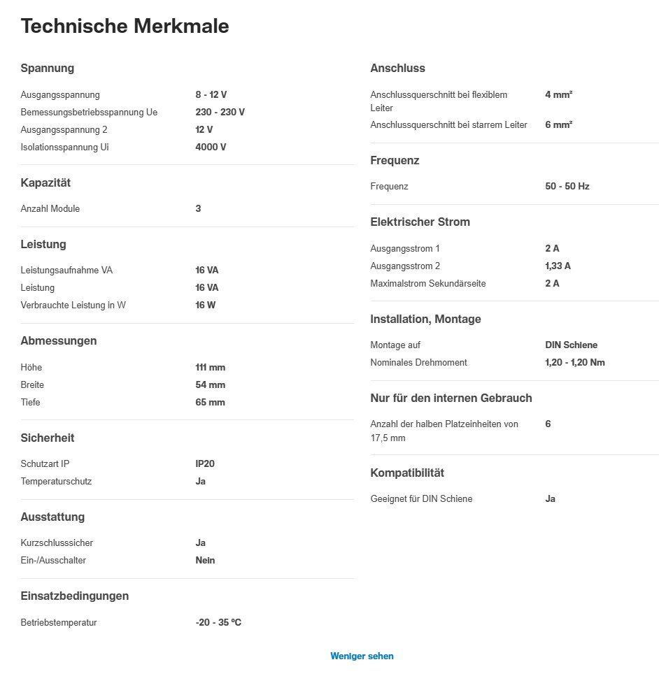 Hager Elektronikbauteile: Hager ST305 Klingeltravo – Gebraucht aus Root von HeidyShop 1