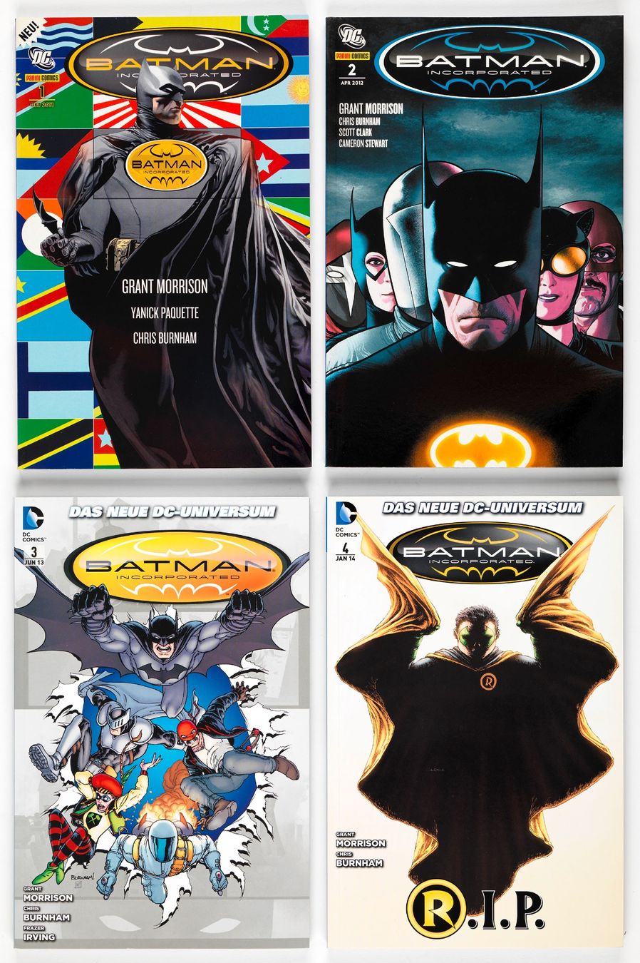 Fumetti: BATMAN - INCORPORATED #1-4 – Usato da St. Gallen venduto da kobayashi-maru 1