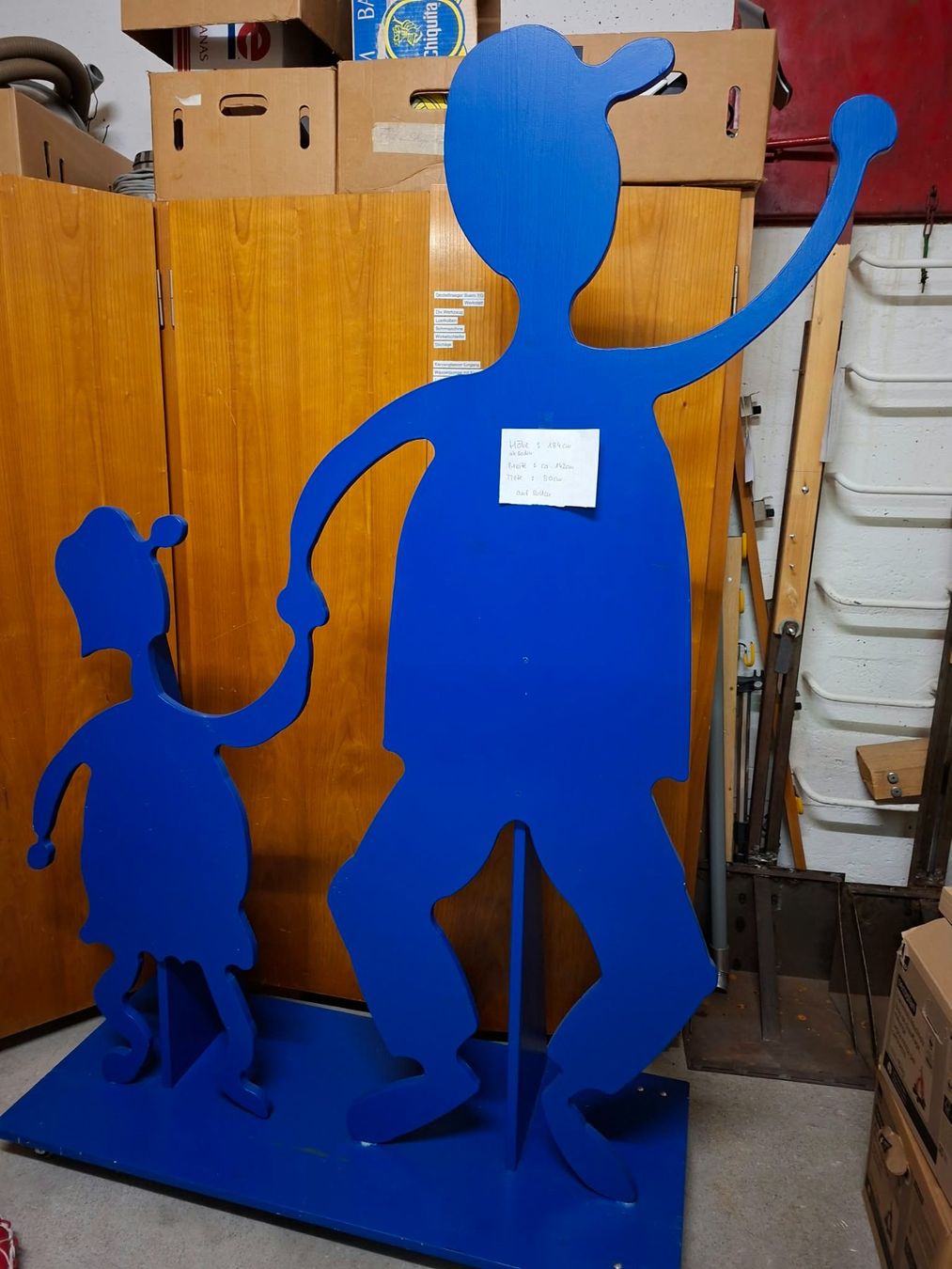 Sculture & Statue: Holzfigur auf Rollen – Usato da Unterentfelden venduto da 4Bartlis