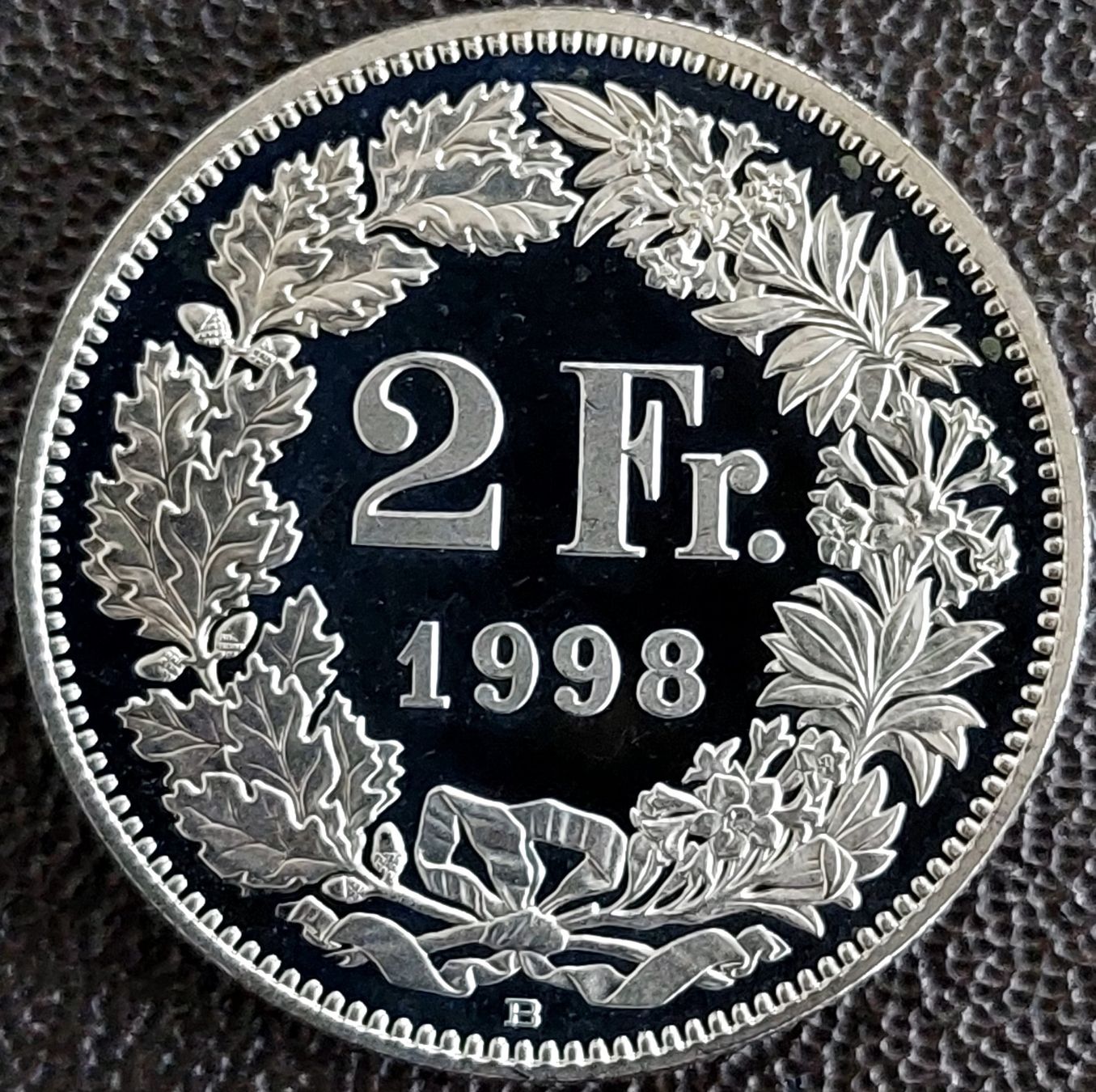 Tutti le monete: 2 Franken 1998 stgl. / aus Münzsatz – Nuovo (secondo la descrizione) da Arch venduto da coinsandmore
