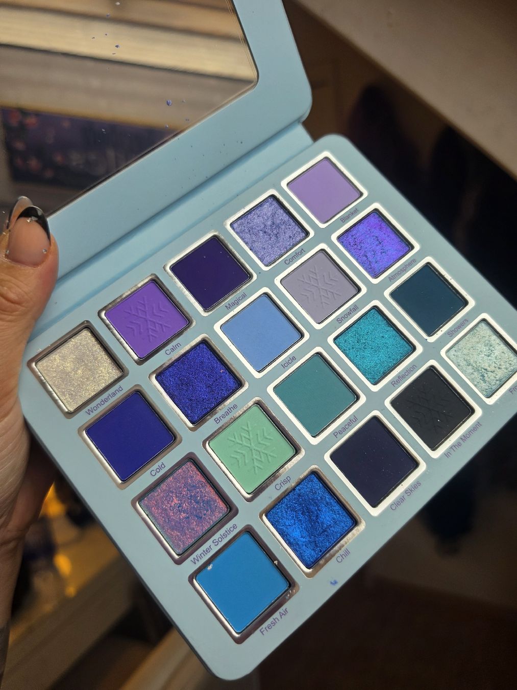 Make-up: Lidschatten Palette "Winter Wonderland" Cosmic Brushes – Usato da Uster venduto da mikedizzy84