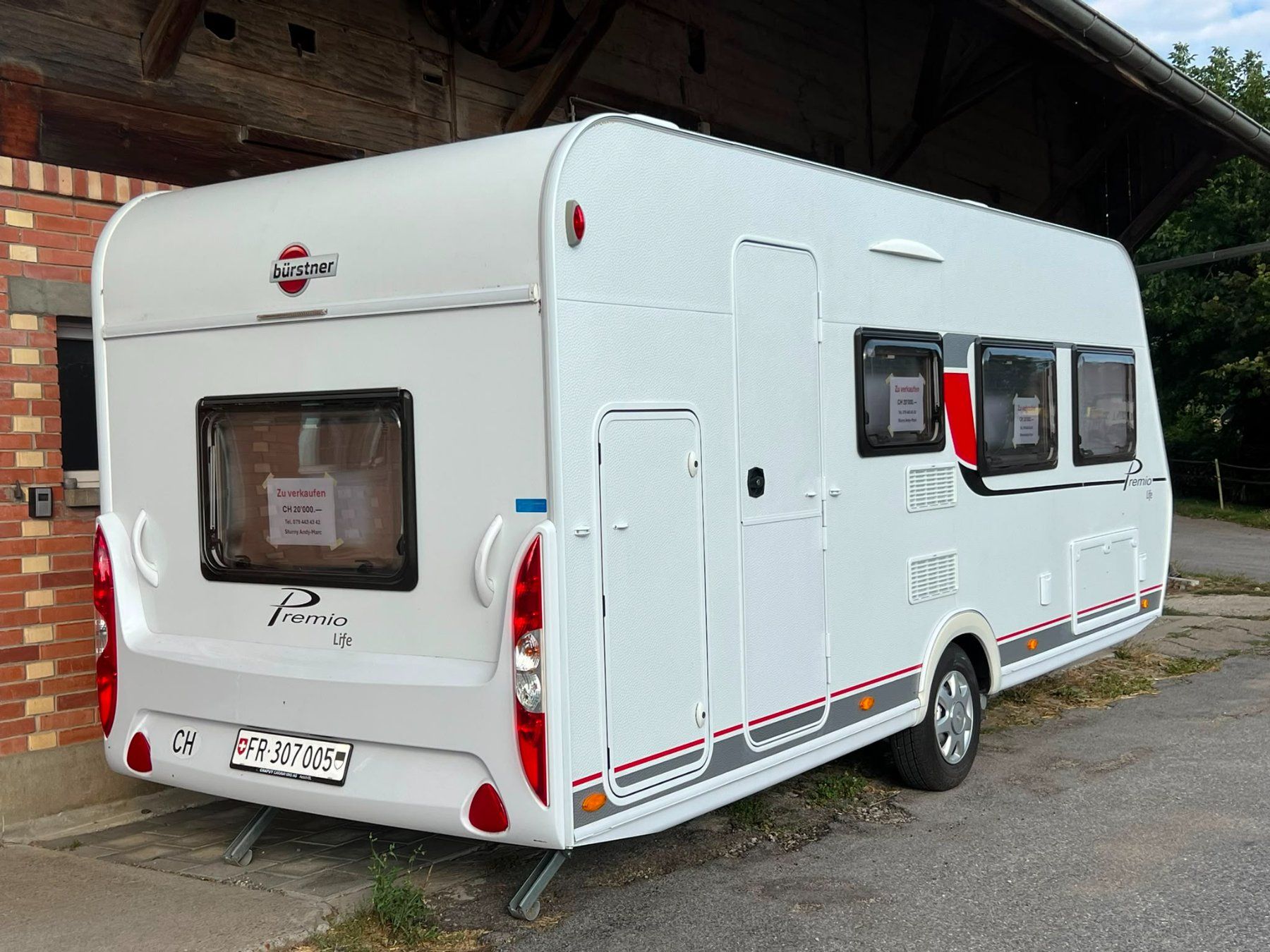Rimorchi: Wohnwagen Bürstner Premio Life – Usato da Tafers venduto da and_9qnb