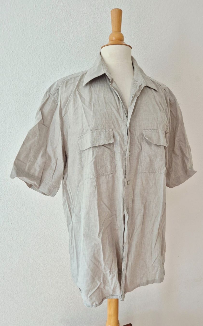 Camicie: HEMD BLUSE LIBERTY L 40 LEINEN BEIGE BASIC,  TOP ZU JEANS – Nuovo (secondo la descrizione) da Elsau venduto da the-colorful-side 5