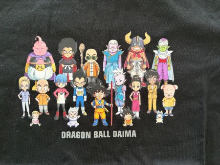 Dragon Ball Daima UT T-Shirt, Schwarz, Grösse L, Uniqlo Neu!