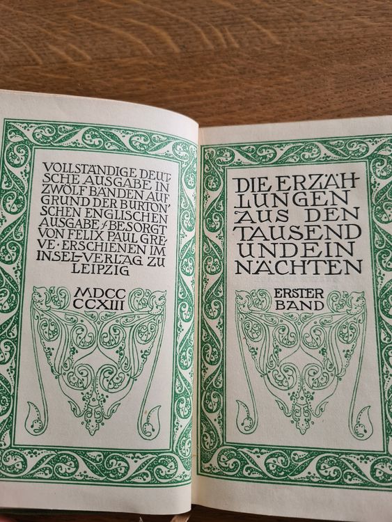 Livres: Antike Sammlung der Erzählungen aus 1001 Nacht – D'occasion à Adligenswil par Songbird85 1