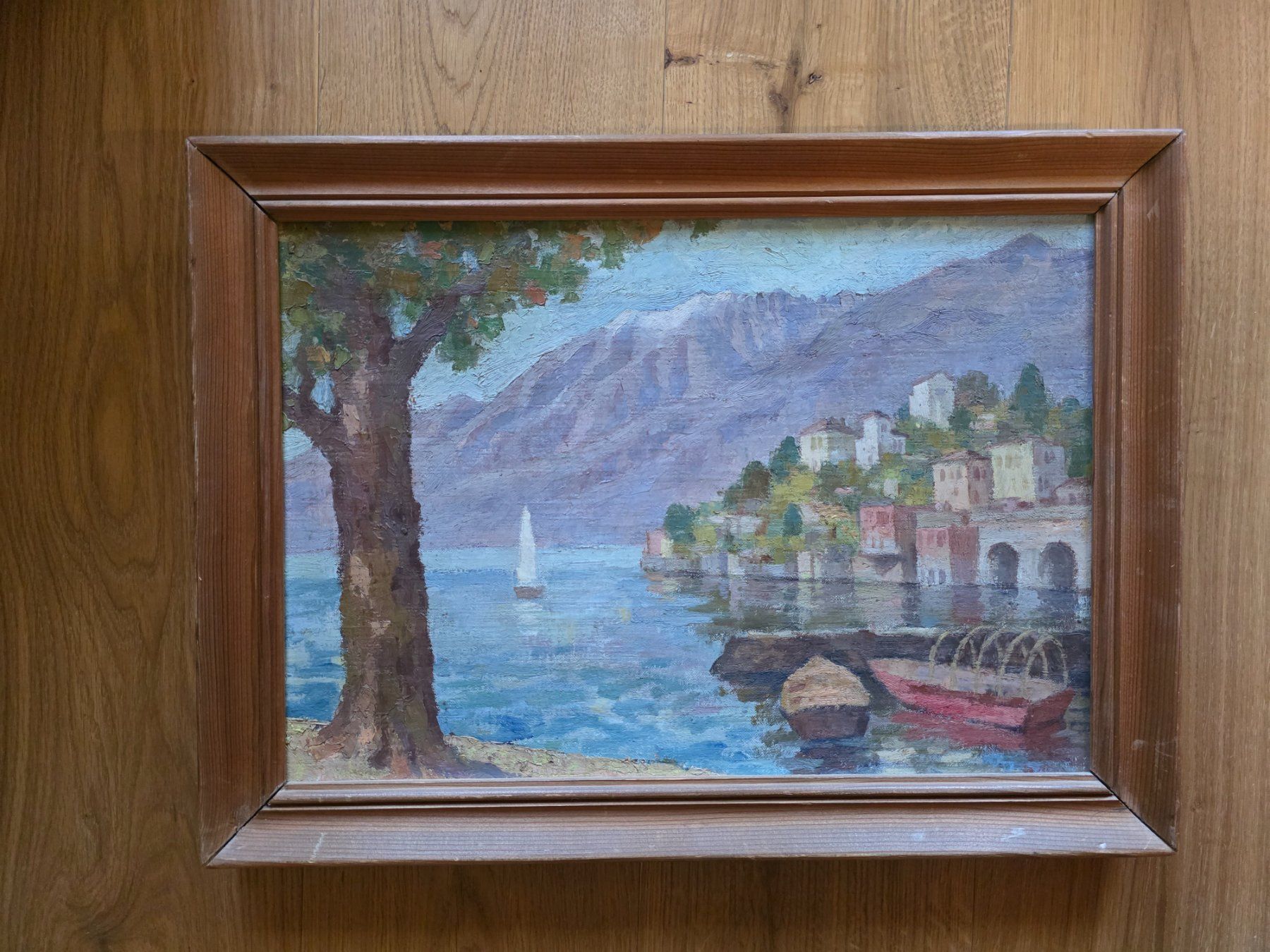 Dipinti: antikes Öl Gemälde Tessin – Usato da Walterswil BE venduto da Lonitti