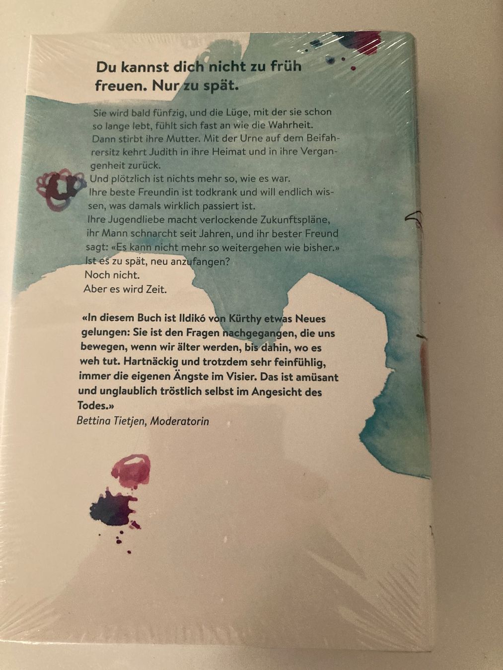 Libri: Neues Buch, Autor: Ildiko von Kürthy. Titel: Es wird Zeit. – Nuovo e nell'imballaggio originale da Reinach BL venduto da santrian 1