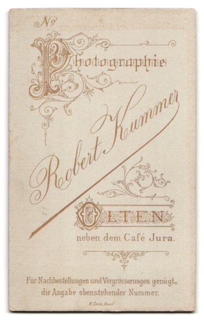 Fotografie & Manifesti: Fotografie Robert Kummer, Olten, Portrai – Usato da Berlin venduto da bartko-reher 1