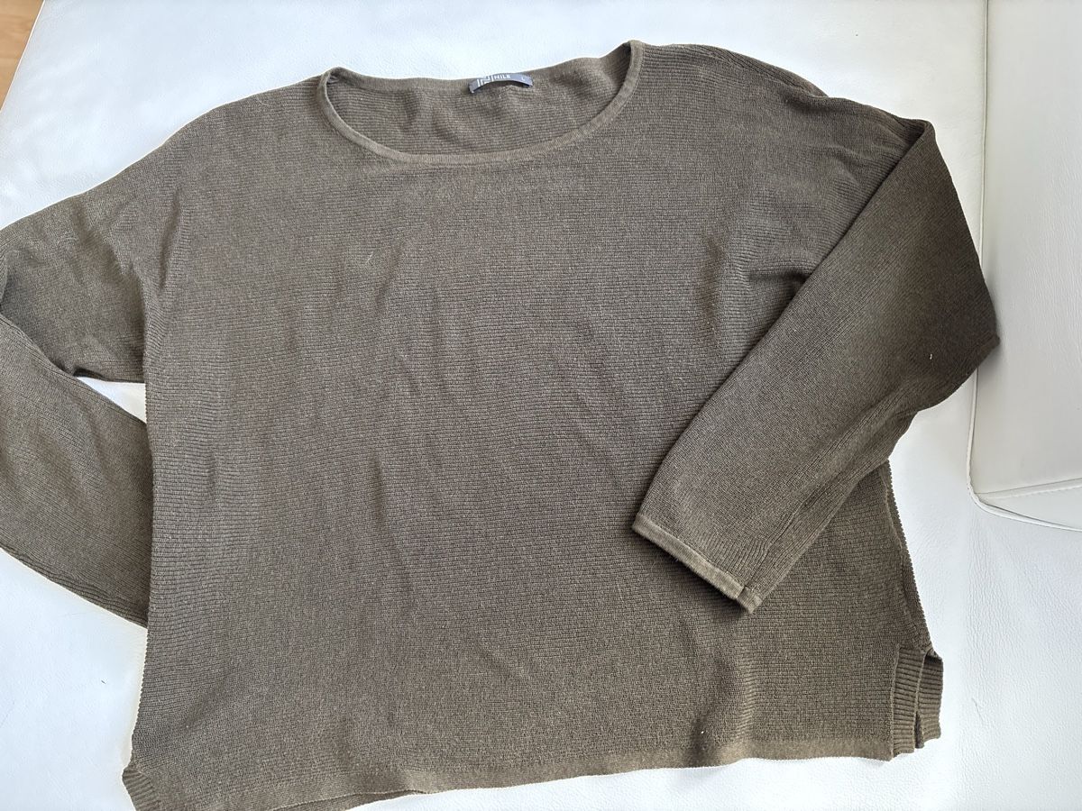Nile Pullover & Sweatshirts: NILE Strickpullover, Khaki, Gr. L – Gebraucht aus langenthal von rundholz7 3