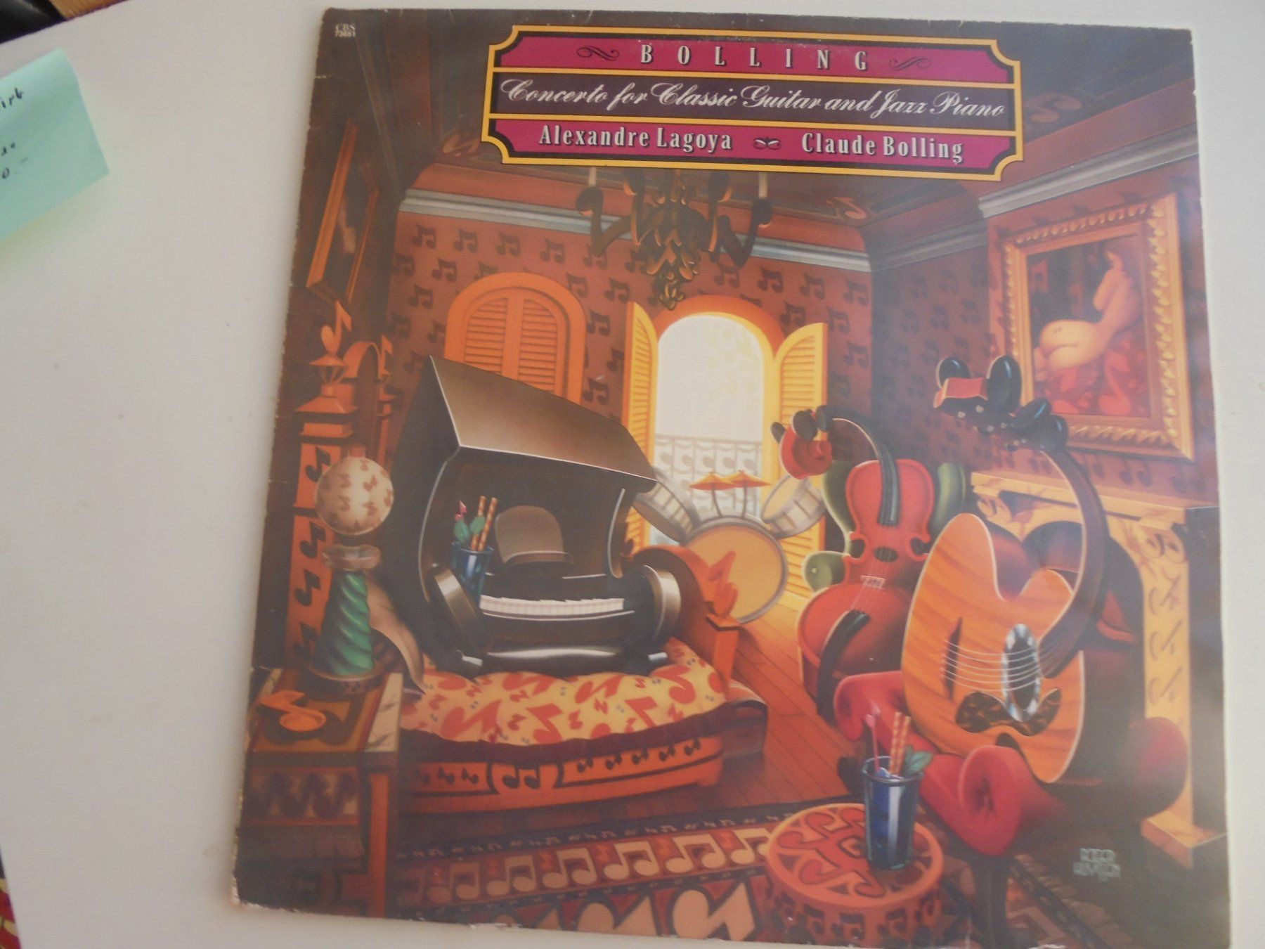 Dischi in vinile: Claude Bolling + Alexandre Lagoya " Concerto for classic..." – Usato da Crissier venduto da Promopost