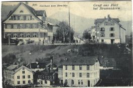 Gruss aus Furt bei Brunnadern Gasthaus Hirschen