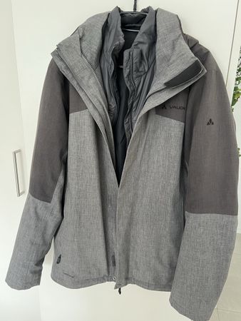 Vaude Jacke 2 in 1 Winter grau Grösse 48 