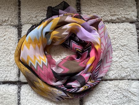 Missoni Seidenschal / Tuch – 100 % Seide 
