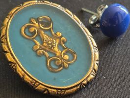 2 Jolis clips d'oreille☆ Art Nouveau ☆ à Saisir!!!