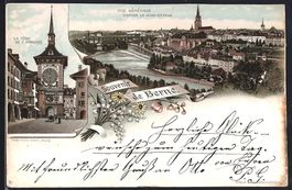 Vorläufer-Lithographie Berne, 1895, La 