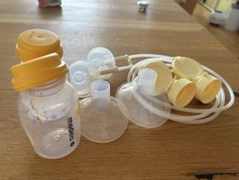 Medela Milchpumpe Aufsätze
