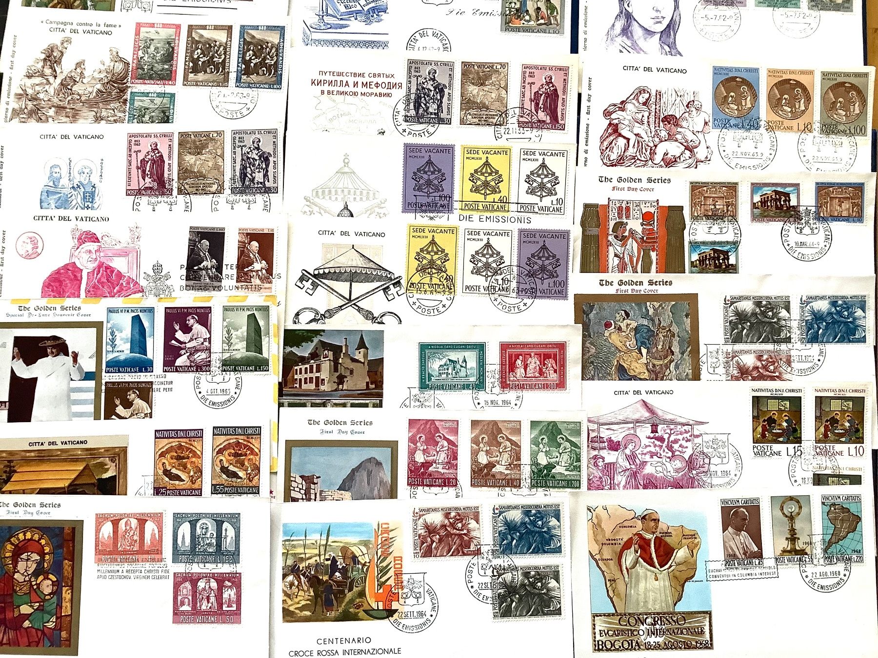 Tutti i francobolli: 1961-1968  / Vatikan Div.Illustr. FDC – Nuovo (secondo la descrizione) da Liestal venduto da Skunk02 2