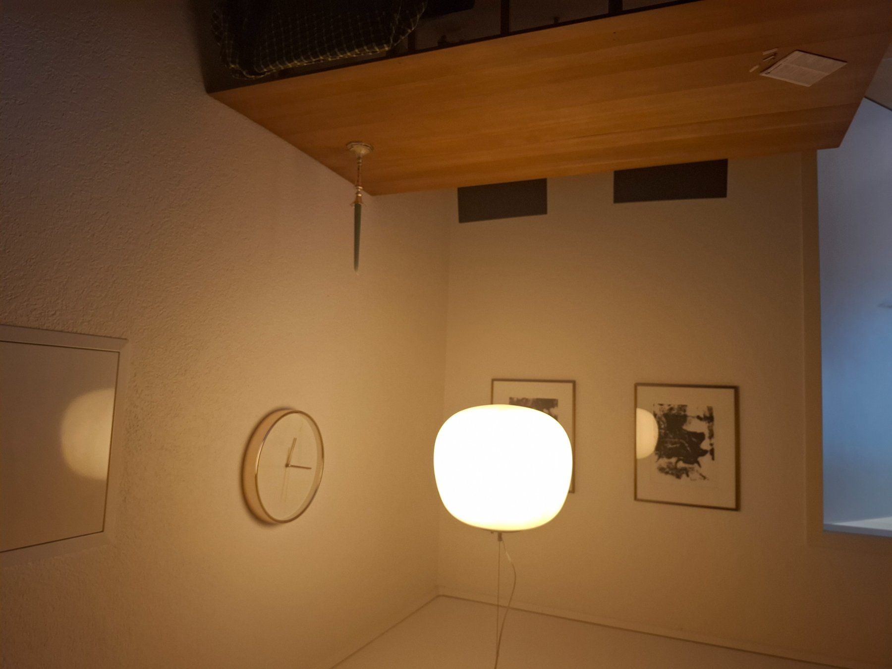Lampadari & plafoniere: Glas-Pendelleuchte "Ginevra", rund weiss – Usato da Jegenstorf venduto da rudostra 1