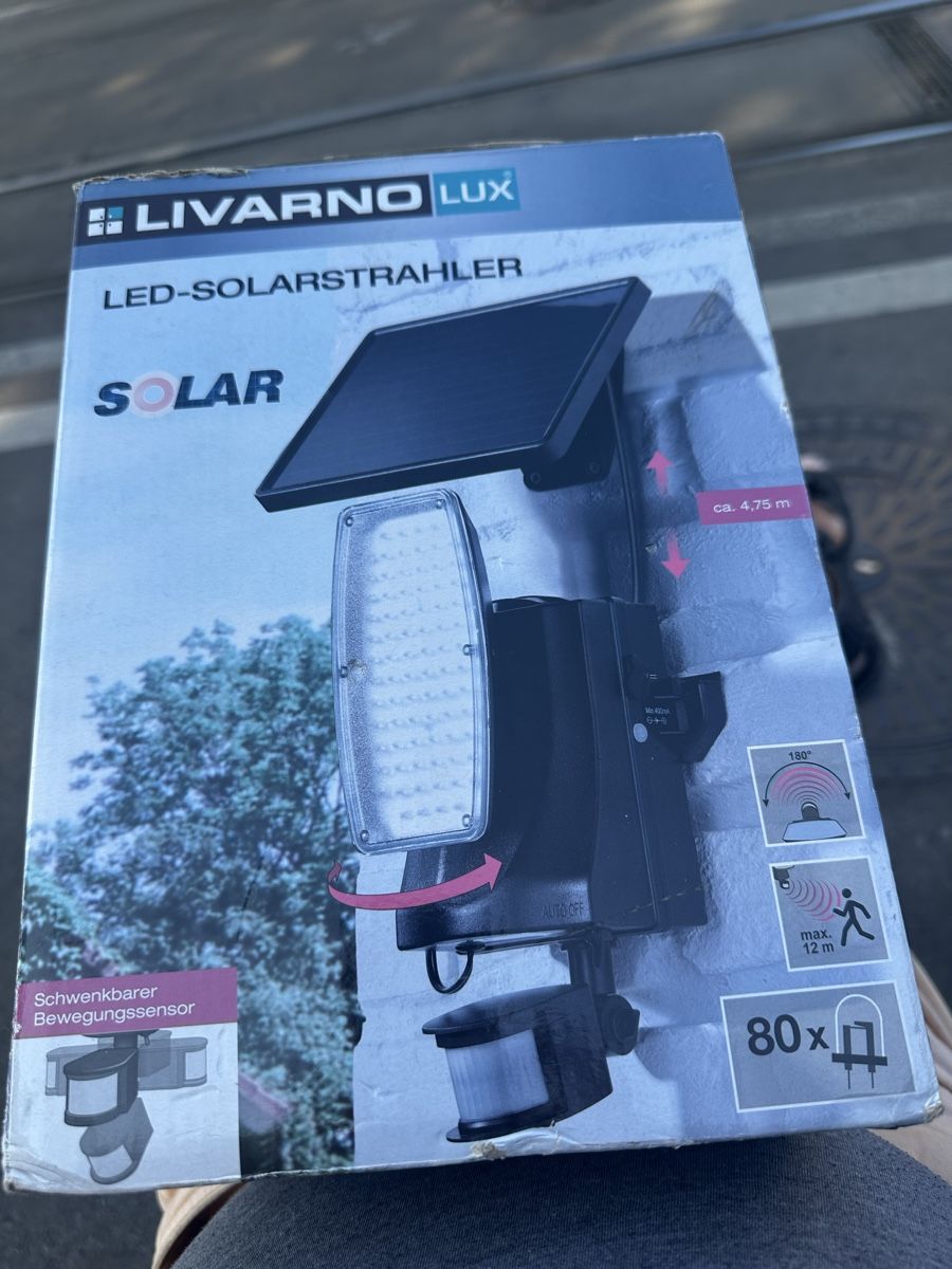 Lampade: Solar licht  – Nuovo (secondo la descrizione) da Nürensdorf venduto da maqopaqo 2