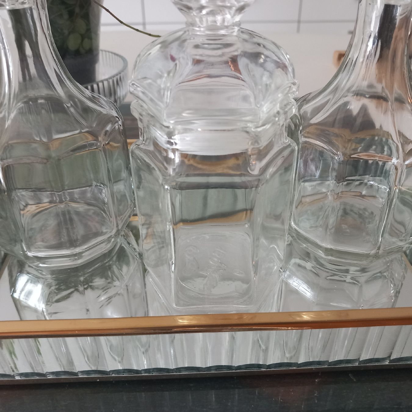 Bicchieri: Glas Menage mit Spiegelplateau / Vintage – Nuovo (secondo la descrizione) da Aegerten venduto da gismolini 2
