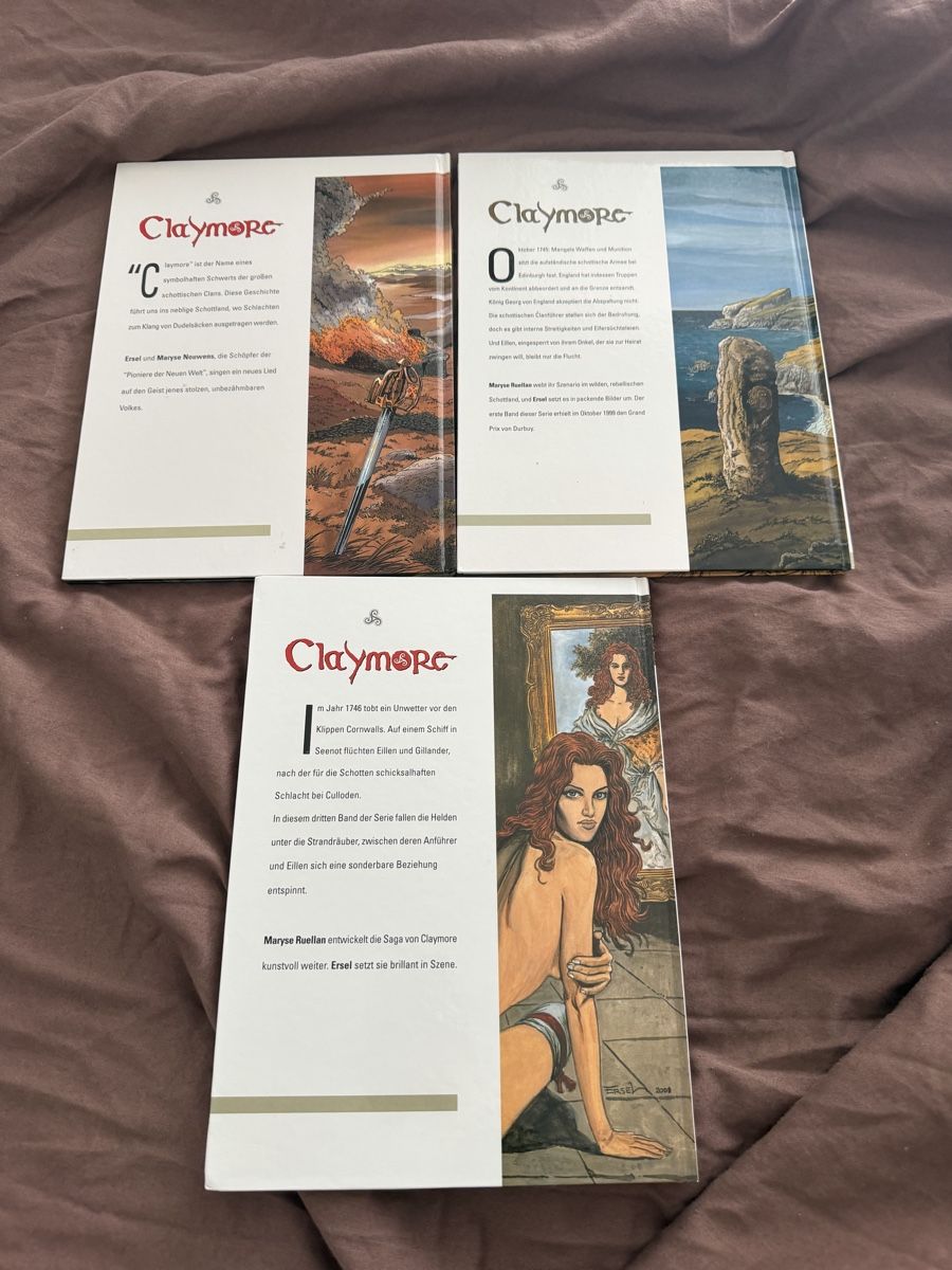 Fumetti: CLAYMORE 1-3, Deutsch, Hard Cover – Usato da Jona venduto da Mister_N0 1