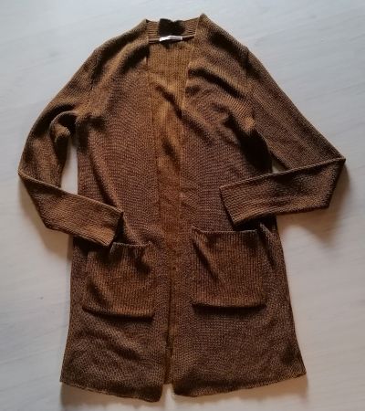 Gilet long, haut, manteau, lainage,gilet,jaquette,veste