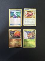 Pokémon Karten Lot – 4× Reverse Holo – Deutsch