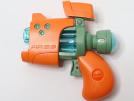 Kleine Pistole Space Gun inkl. Batt.  spricht und macht töne