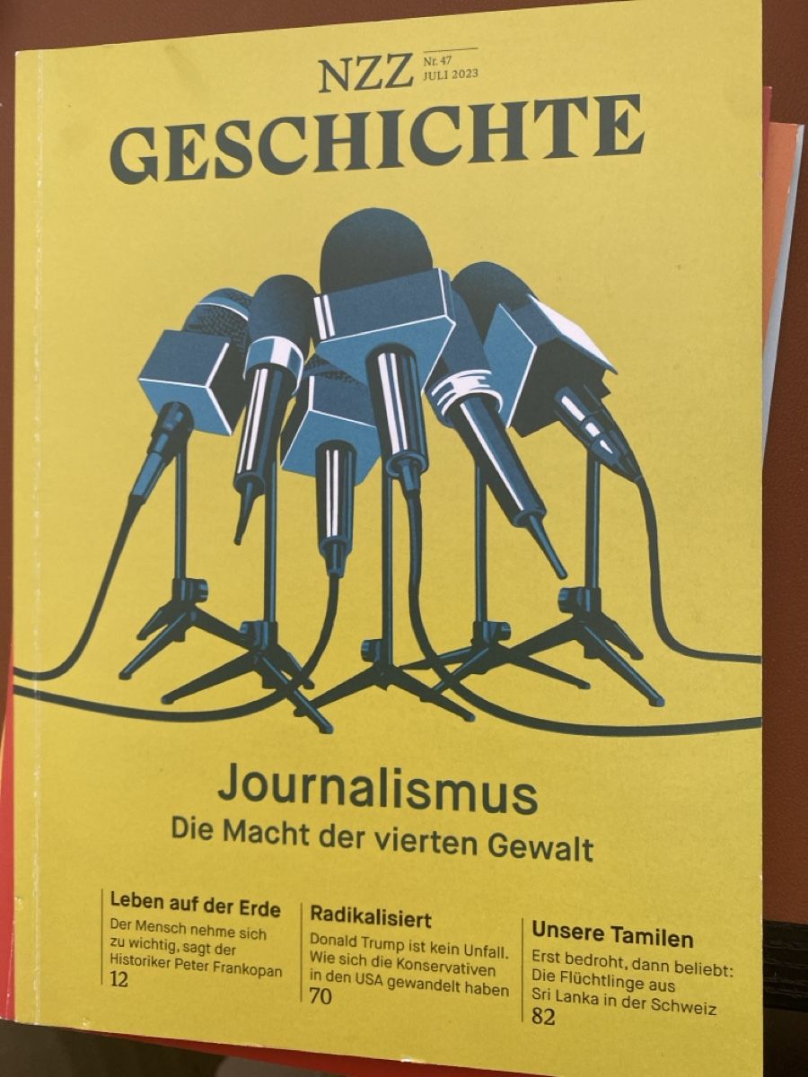 Riviste & Magazine: NZZ Geschichte - Journalismus - Juli 2023 – Usato da Erlinsbach SO venduto da Silverstorm