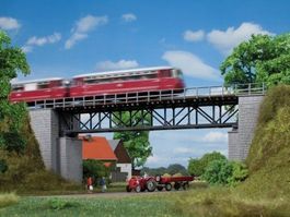 Fachwerkbrücke Spur H0