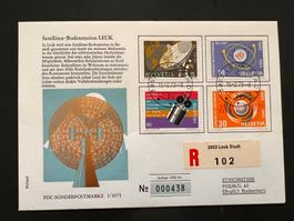 FDC Brief Satelliten LEUK 1973   (P721)